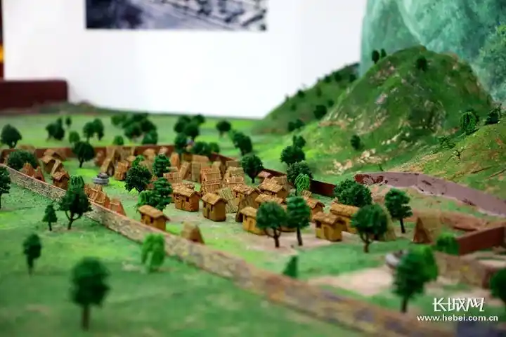 兴隆抗日战争纪念馆的沙盘,再现了当年日伪军在