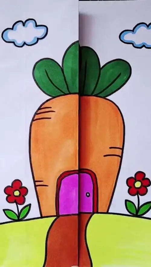 搞笑折叠画#折叠画大集合