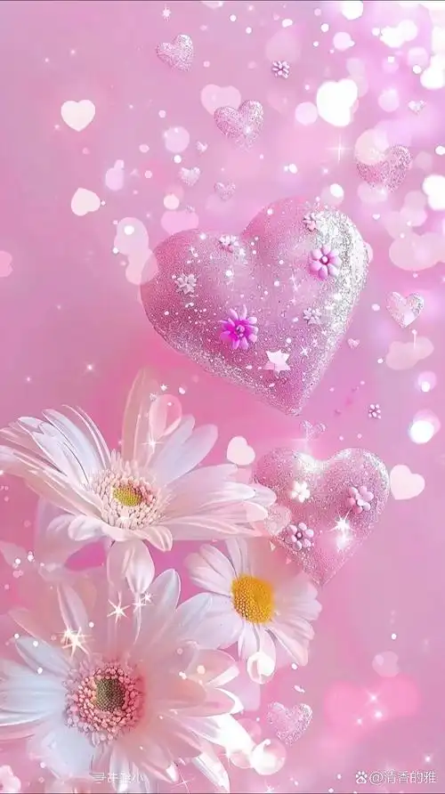 粉色爱心壁纸