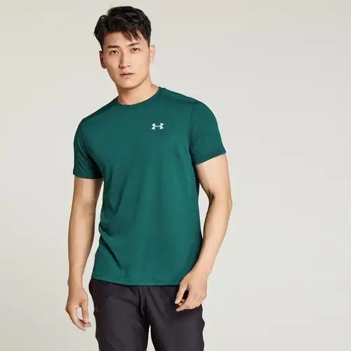 【唯品会】 安德玛透气干爽 男款短袖t恤 heat gear1271823-919