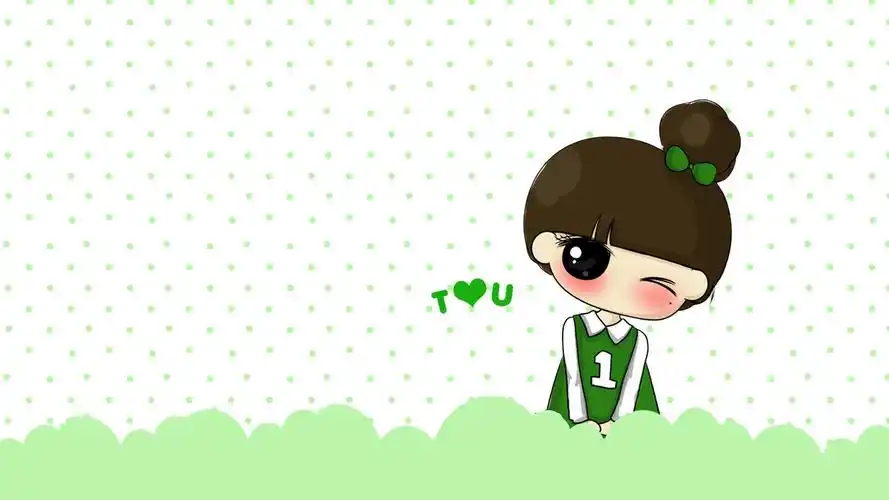 可爱卡通电脑桌面壁纸