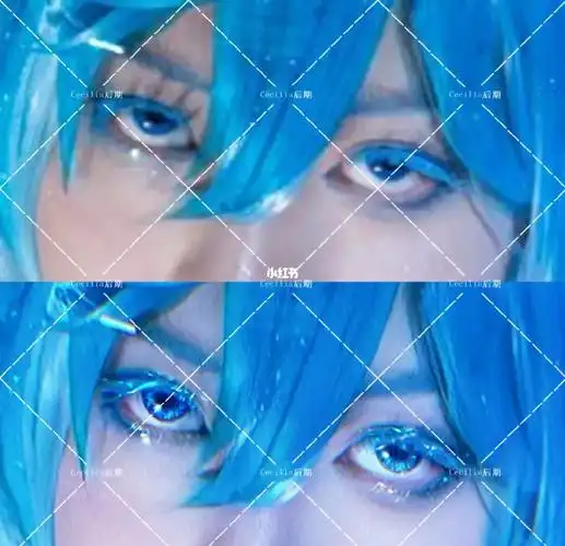 cos后期发个最近的眼妆修改合集