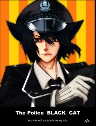 黑猫警长动漫拟人化