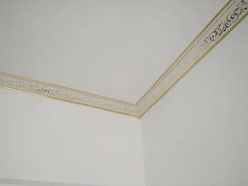 天花,石膏线,pvc线效果.