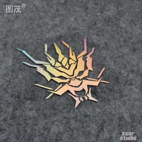 明日方舟游戏贴纸龙门阵营标志logo汽车电动车电瓶车电脑箱包贴纸