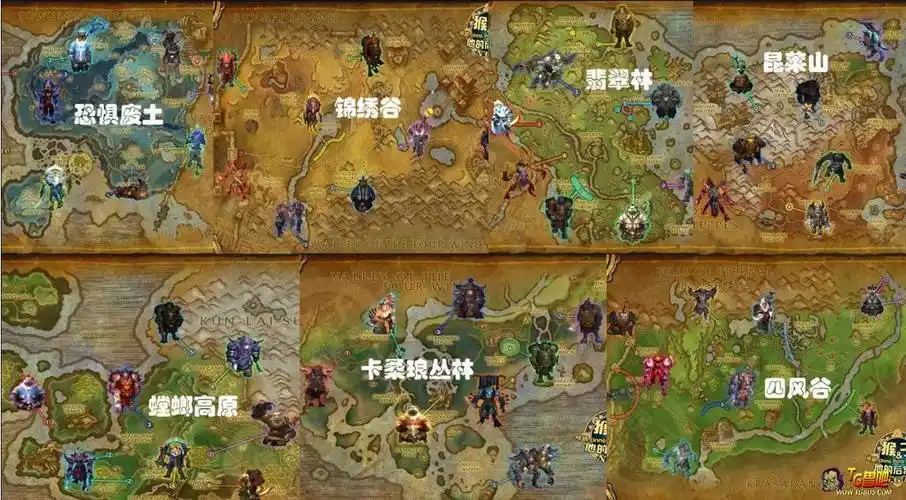 拯救潘达利亚稀有宠物潘达利亚稀有地点