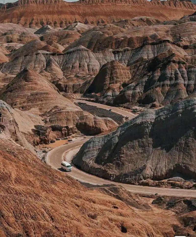 宁夏中卫"66号公路",危险且能孤独中突现绝美的拍照之地!