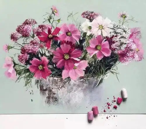 人家手指一抹,就能画出唯美,朦胧,梦幻的作品,我表示很惭愧!