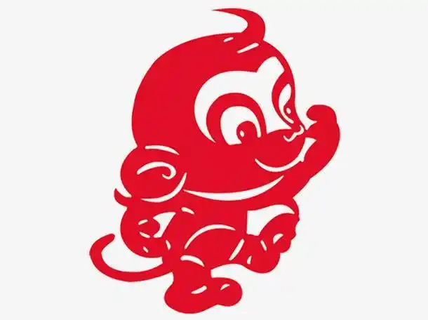 儿童画剪纸猴子图片大全