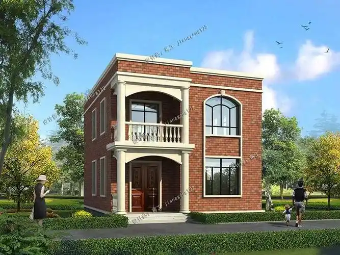 平屋顶过时了3款平顶农村别墅实用二层设计60年都不会过时