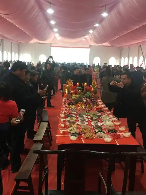 浙江省义乌市龟山季氏大宗祠清明祭祖活动