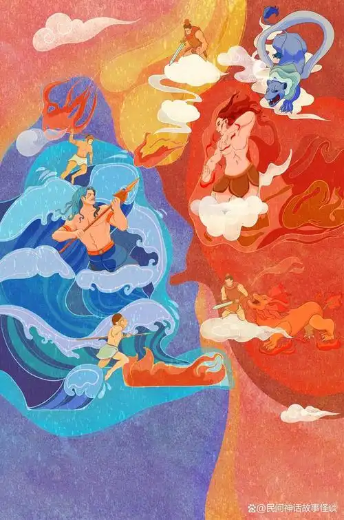 自古华夏玩水第一人——水神共工