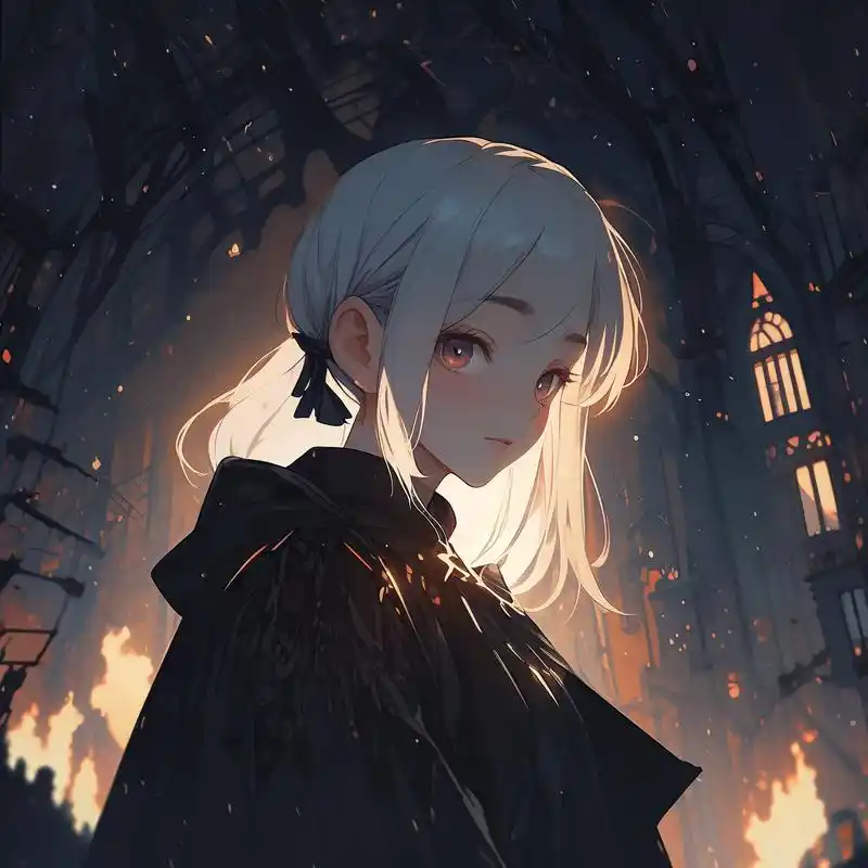 黑暗系头像94丧系女生必备