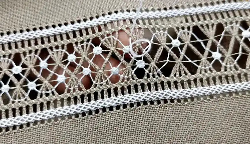 【oksana nedzelska】抽纱绣教程142