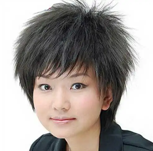 蓬松随性的锡纸烫发型图片女