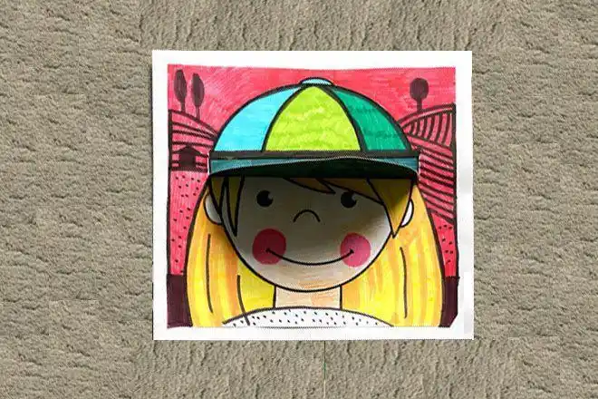 幼儿园剪纸小男孩贴画 手工剪纸图片大全简单-蒲城教育文学网