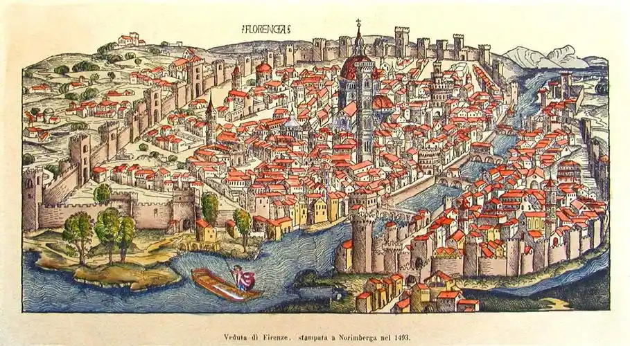 中世纪城市广场-z