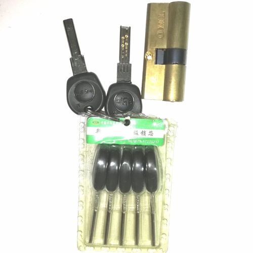 5步阳锁芯老式半圆步阳锁芯