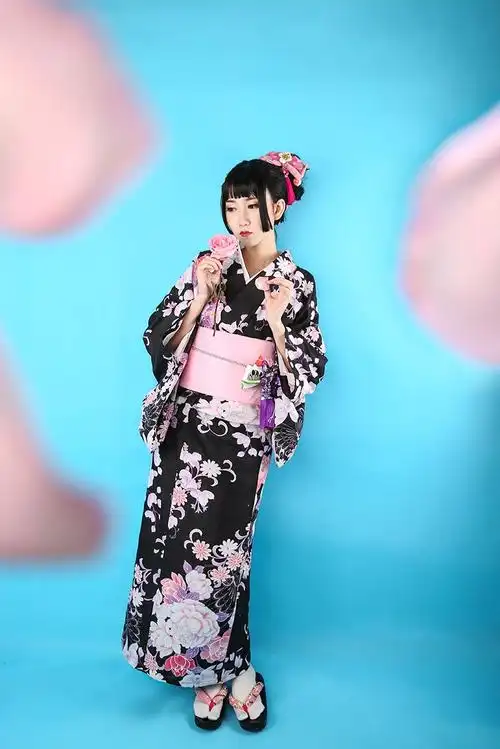 和服日本改良传统浴衣抗皱熨烫夏日全套民族服装