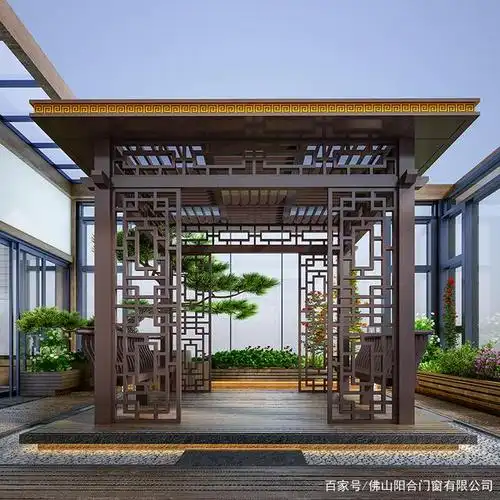 阳合新中式凉亭设计