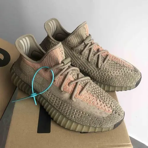 2021新款yezi yeezy椰子鞋女350脏橙天使满天星真爆莆田版女鞋子