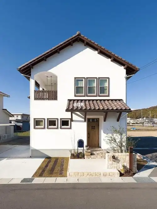 villa design丨白色小房子丨温馨浪漫私宅