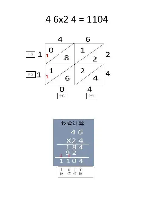格子乘法的计算方法 - 百度文库