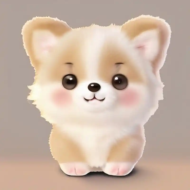 汪～汪!奶油小狗狗向您说"七夕快乐"啦～ #狗狗头像# #治愈不开心