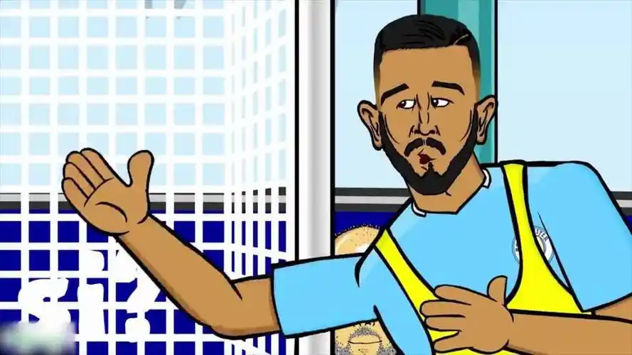 二十年"儿利梦"暴露了 动画全方位恶搞德布劳内罚丢点球