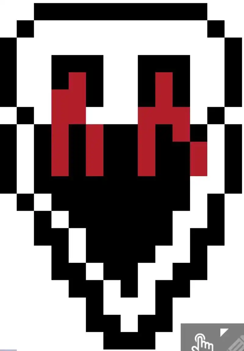 ut #像素画 #传说之下 之前作品里的小头像,拿走的吱 - 抖音