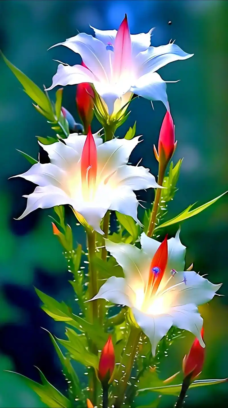 邀你赏花.美丽的花朵,在阳光的照耀下,绽放着她们独有的色彩, - 抖音