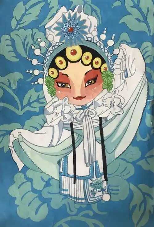 传承合肥市戏曲进校园系列主题活动优秀作品欣赏