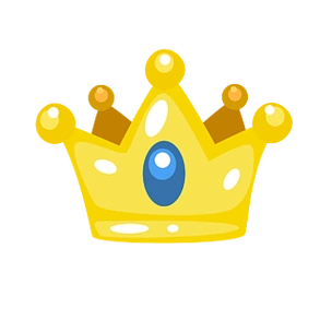 卡通黄色皇冠素材