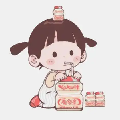 吃货头像女生卡通图片