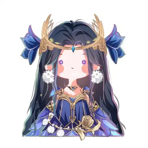 王者荣耀小头像偷懒改了个紫色貂蝉仲夏夜之梦!凑合看一下!