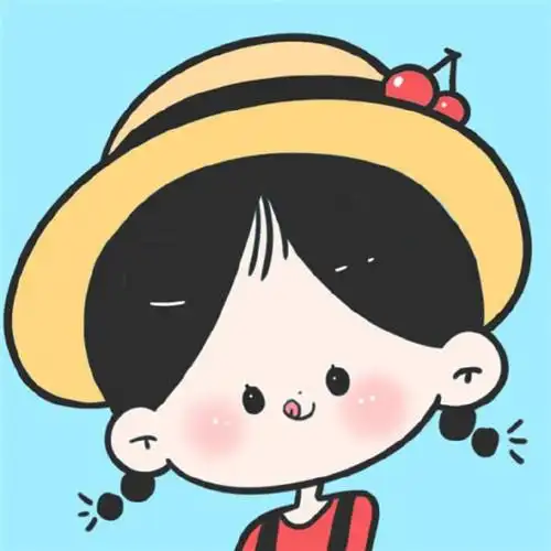 卡哇伊卡通简约唯美女生头像开朗活泼可爱风