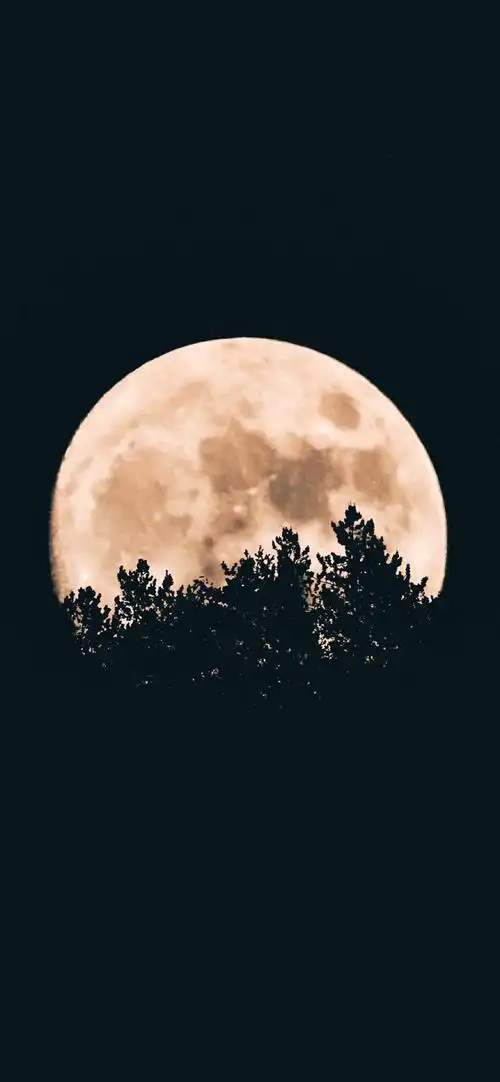 唯美月亮摄影高清手机壁纸