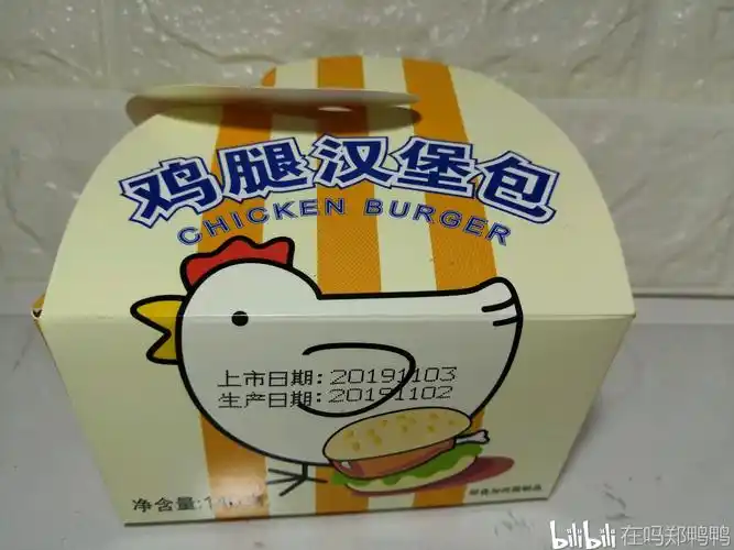 【桃李面包测评】鸡腿汉堡包