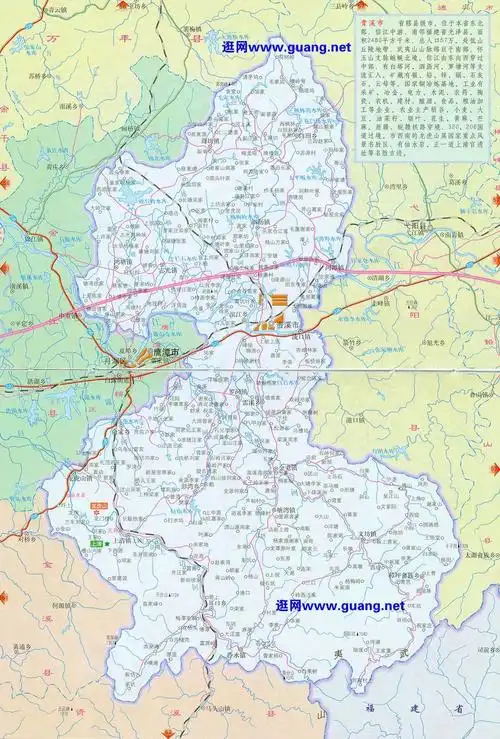 鹰潭贵溪地图全图,鹰潭贵溪地图高清版下载 - 8264户外8264.com