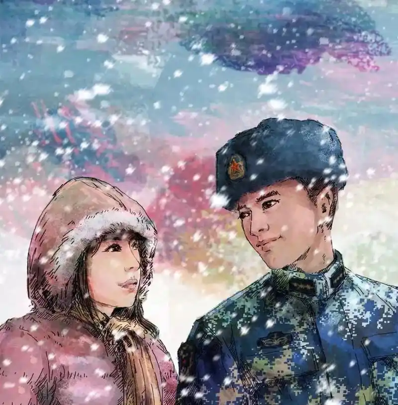 致敬!张馨予升级为军嫂,她说"嫁给了爱情"