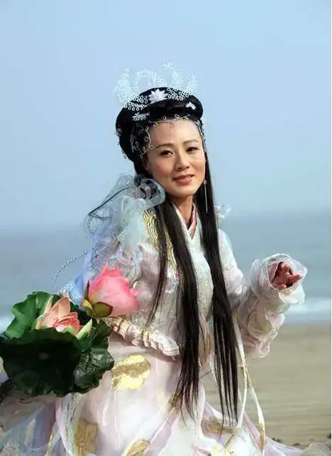 六个版本的何仙姑杨若兮俏丽可爱东游记中的郑秀珍最美