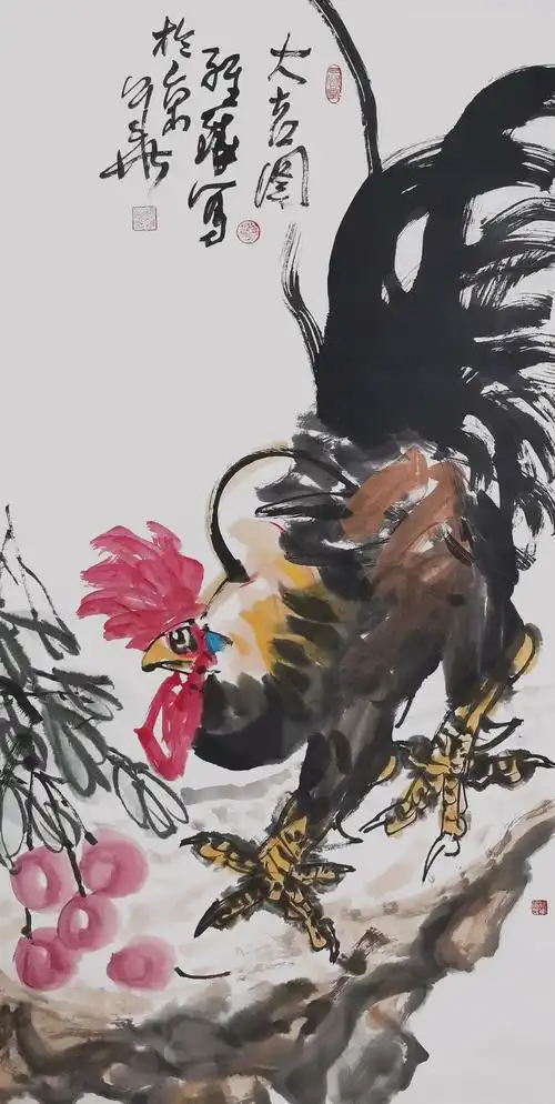 当代蜚声海内外的画猴名家,杰出的大写意传承与光大者.