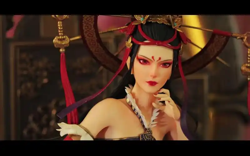 【品牌直发】沃墨 画江湖之不良人 女帝 1/6雕像