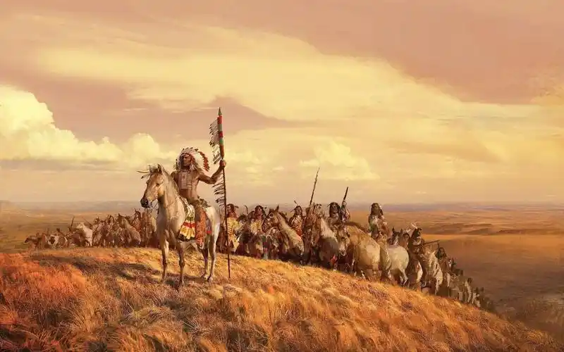 谁有古代战场的图片适合做壁纸的吗