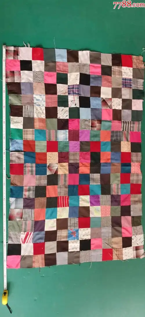 民俗怀旧老被单拼布老被面_床单/被套_第1张_7788老酒收藏