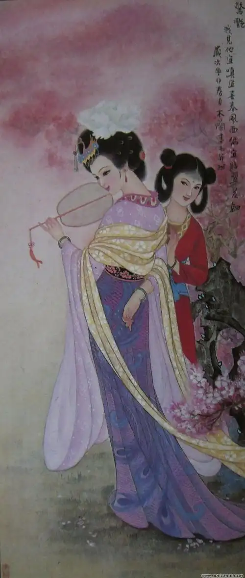 王木兰★工笔重彩仕女图(下)