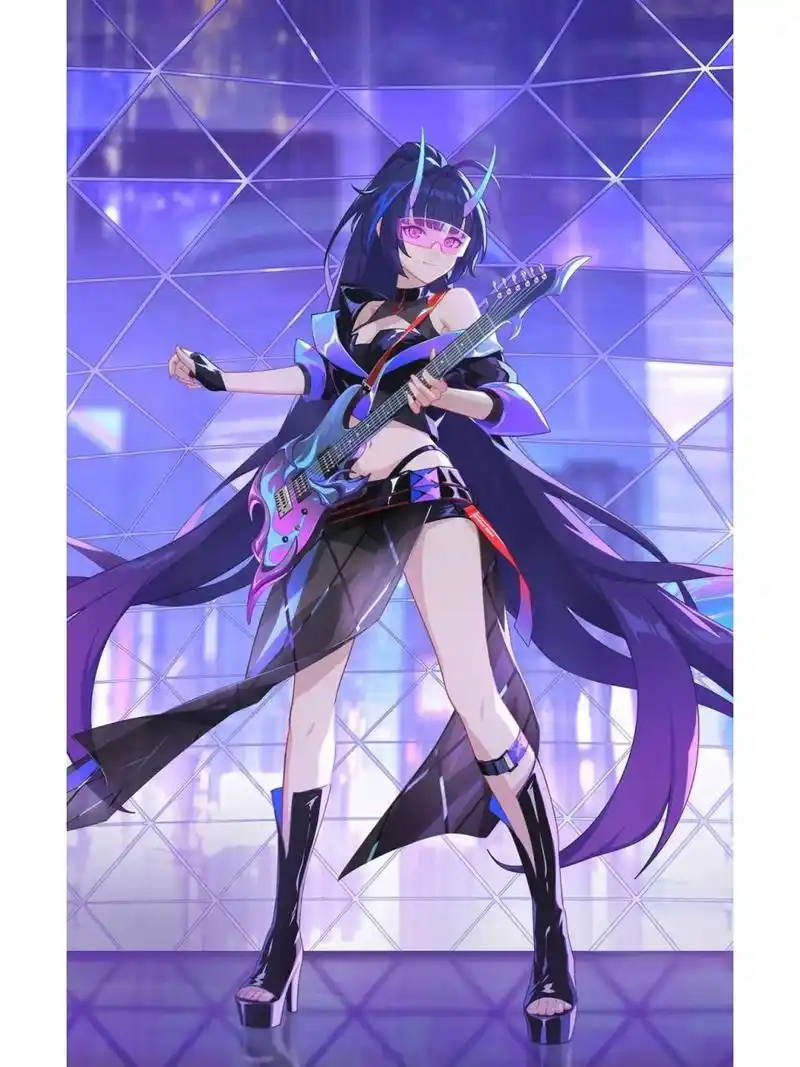 【崩坏三】雷之律者雷电芽衣 壁纸节选①                   长按可以