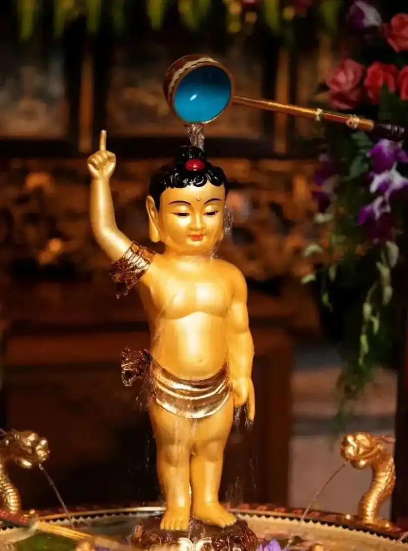 浴佛节,又称佛诞日,佛诞节等,为每年的农历四月初八,是佛祖释 - 抖音