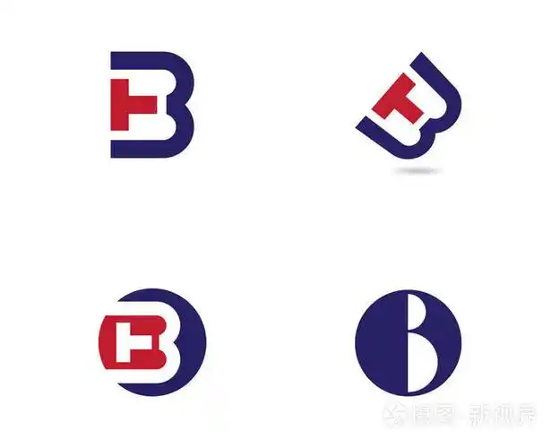 b 字母图标设计矢量图插画-正版商用图片0e4kq7-摄图新视界