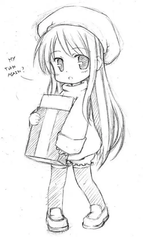 画漫画少女怎么画简笔画动漫 简笔画 卡通 漫画 手绘 头像 线稿